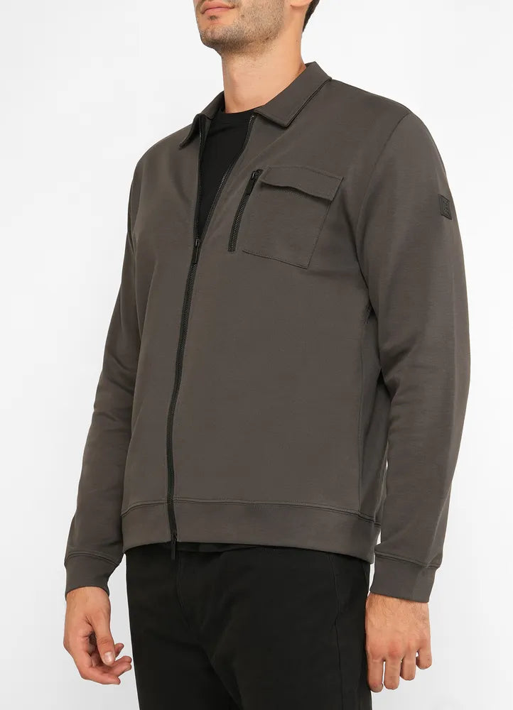 Sweatshirt Cardigan.