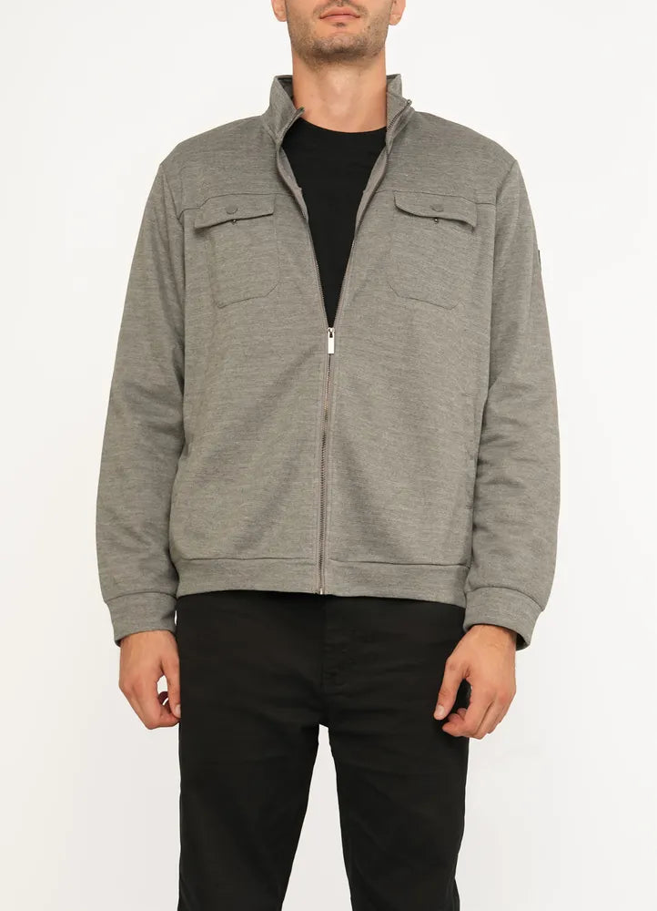 Sweatshirt Cardigan.