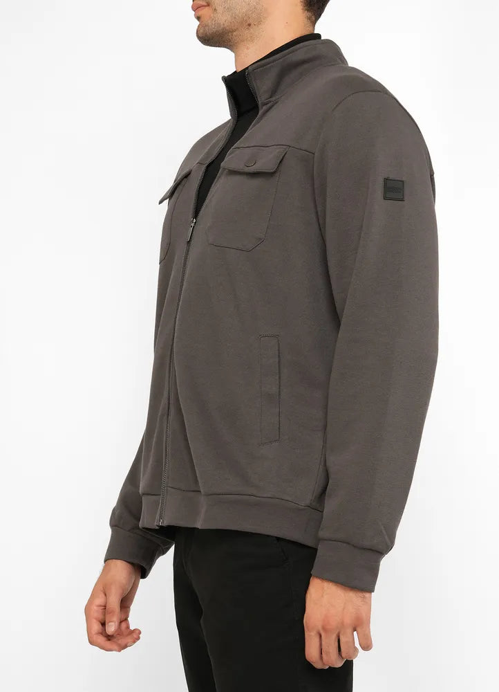 Sweatshirt Cardigan.