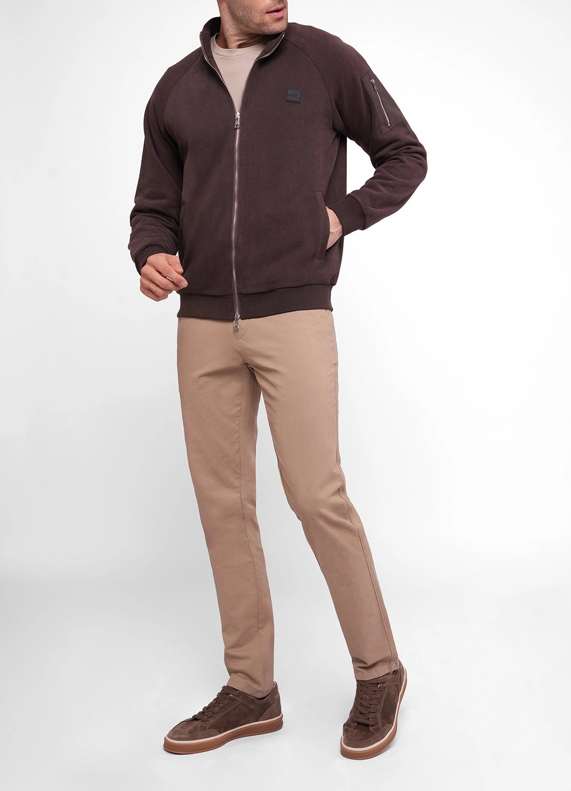 Sweatshirt Cardigan.