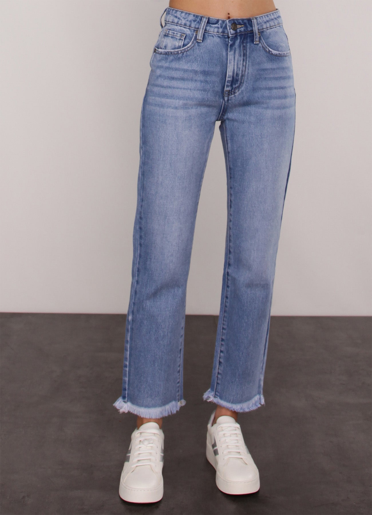 Cropped Jeans.