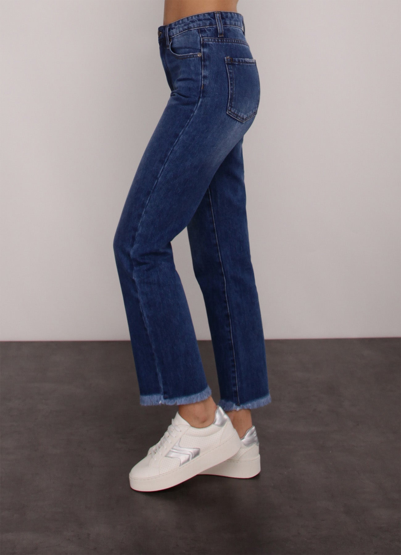 Cropped Jeans.