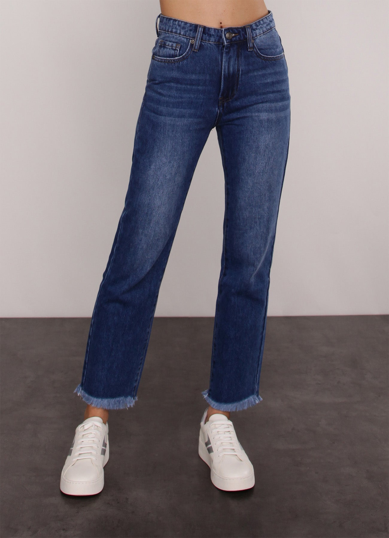 Cropped Jeans.