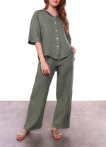 Load image into Gallery viewer, Linen Pants.
