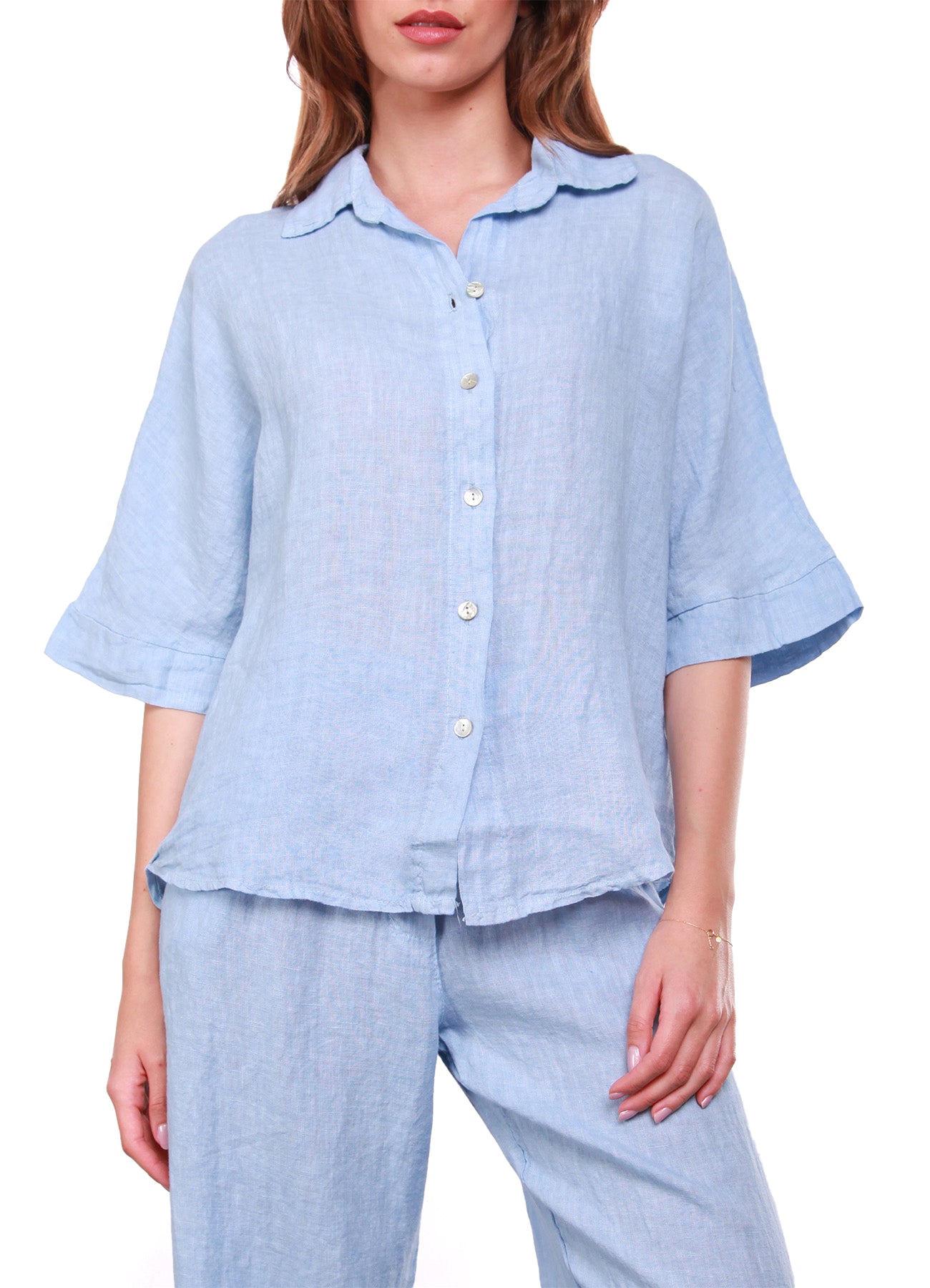 Casual Linen Shirt.