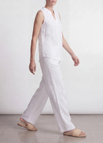 Load image into Gallery viewer, Linen V-neck Blouse
