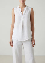 Load image into Gallery viewer, Linen V-neck Blouse
