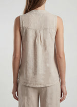 Load image into Gallery viewer, Linen V-neck Blouse
