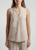 Load image into Gallery viewer, Linen V-neck Blouse
