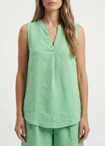 Load image into Gallery viewer, Linen V-neck Blouse
