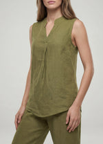 Load image into Gallery viewer, Linen V-neck Blouse
